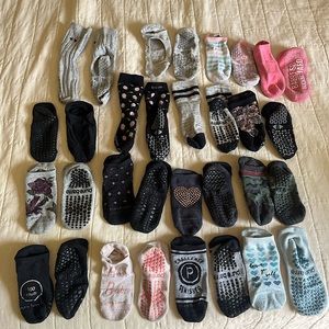 Lot of 15 pure barre/tavi socks